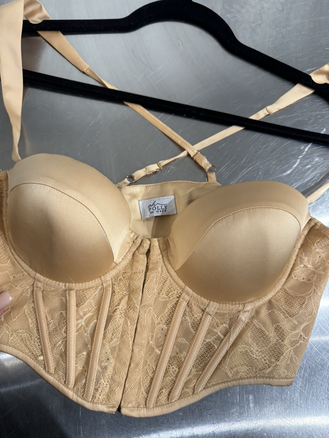 Oh Polly Corset Bustier Crop Top - photo 3