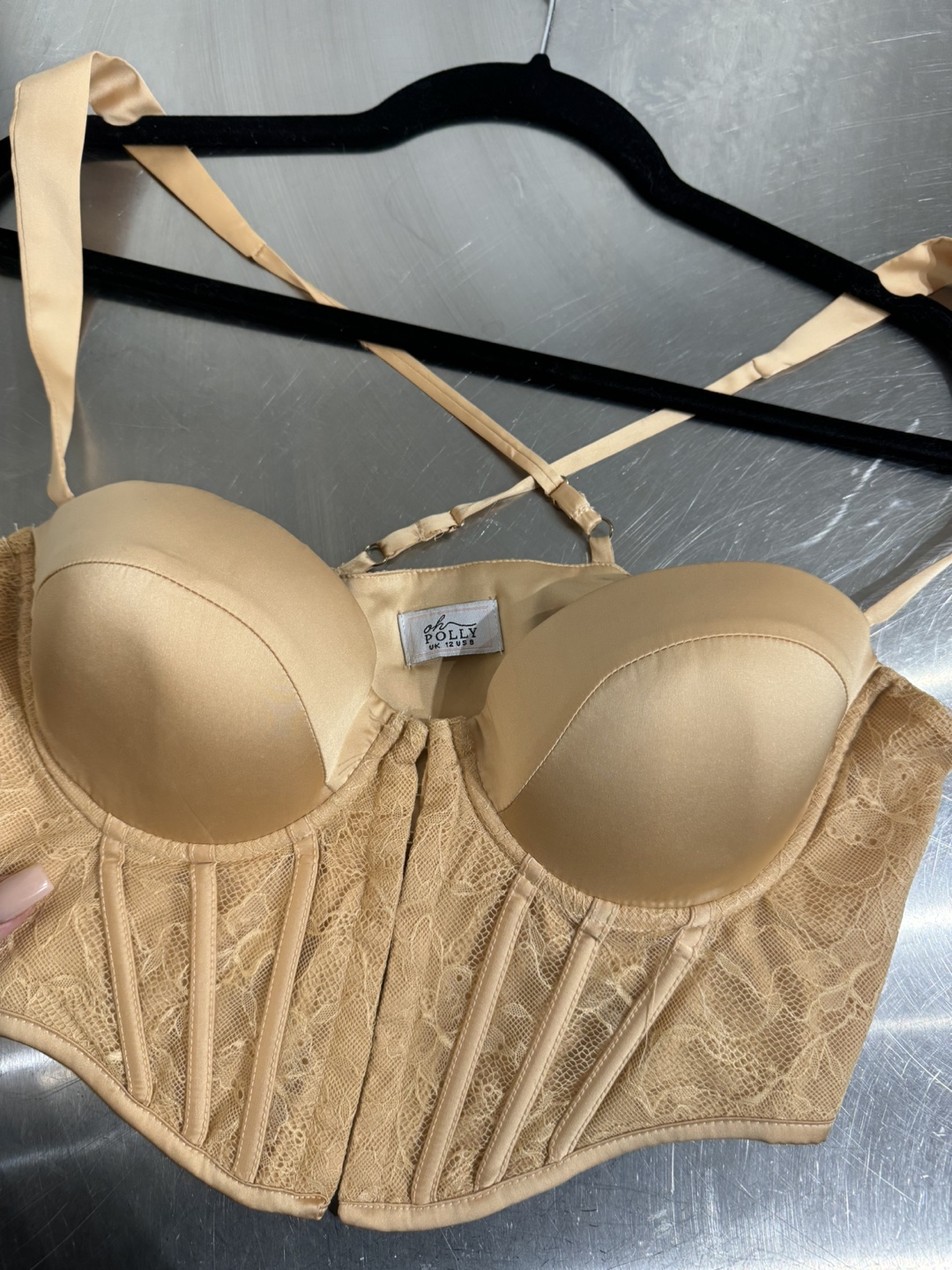 Oh Polly Corset Bustier Crop Top - photo 2