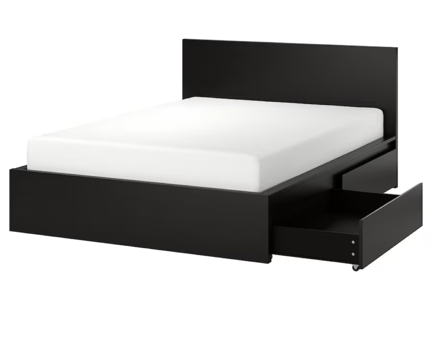 FREE: Queen IKEA MALM Bed Frame with Storage
