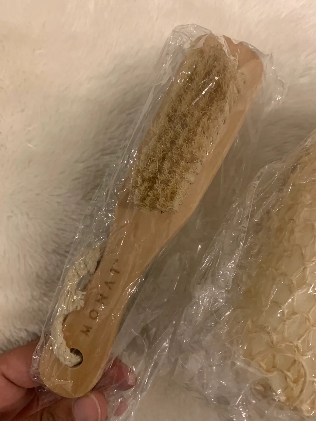 MOnat Bath Brush and Loofah Set thumbnail