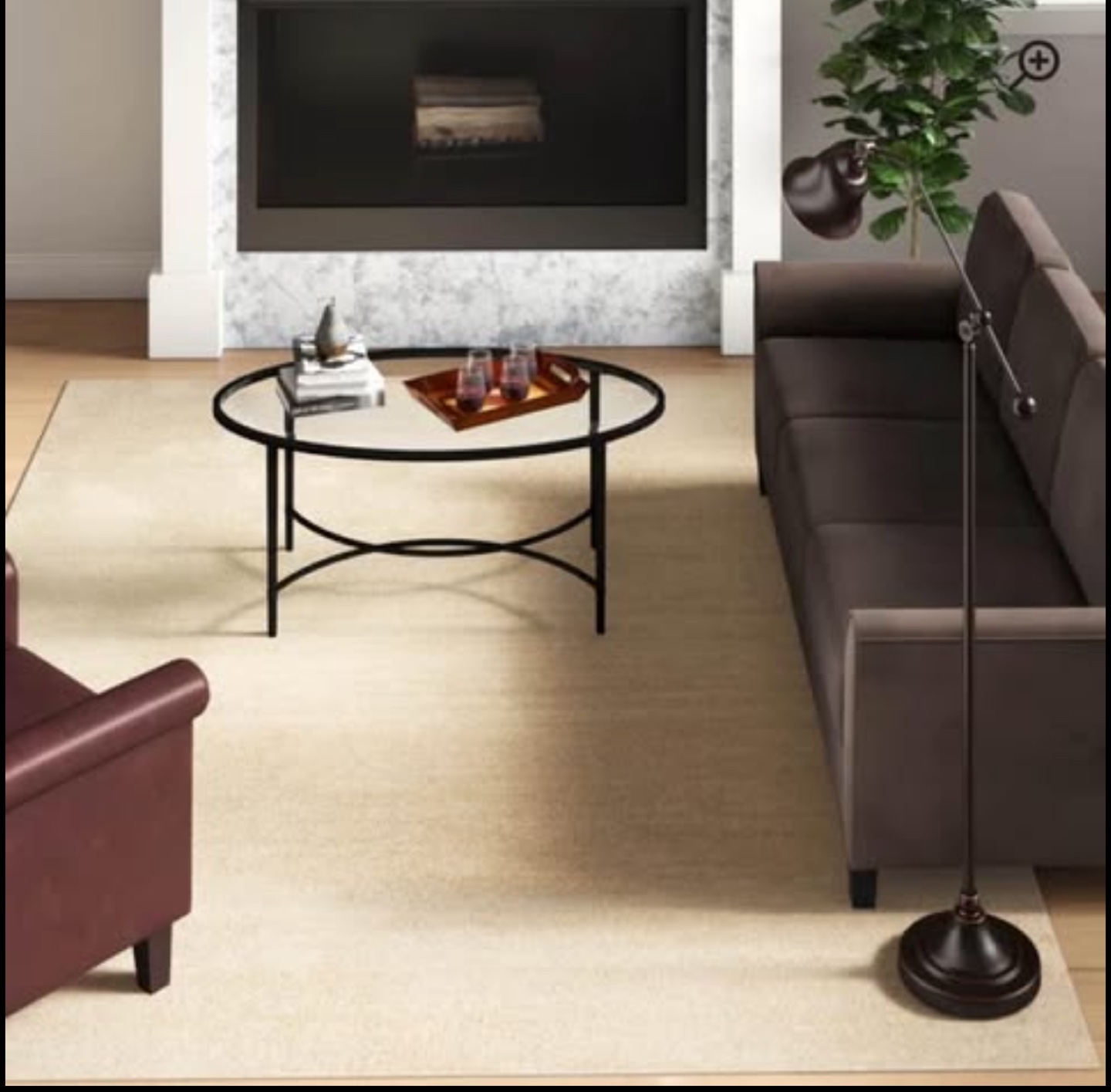 Beige Area Rug - photo 4