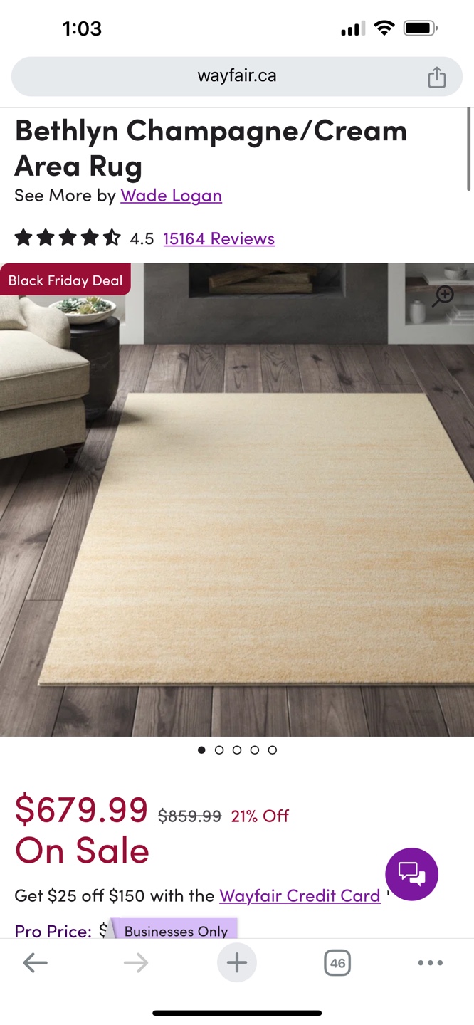Beige Area Rug