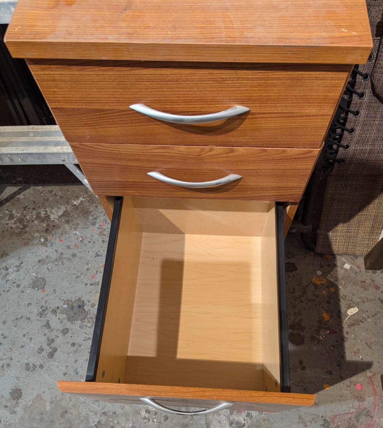 Three Drawer Filing Cabinet - photo 4