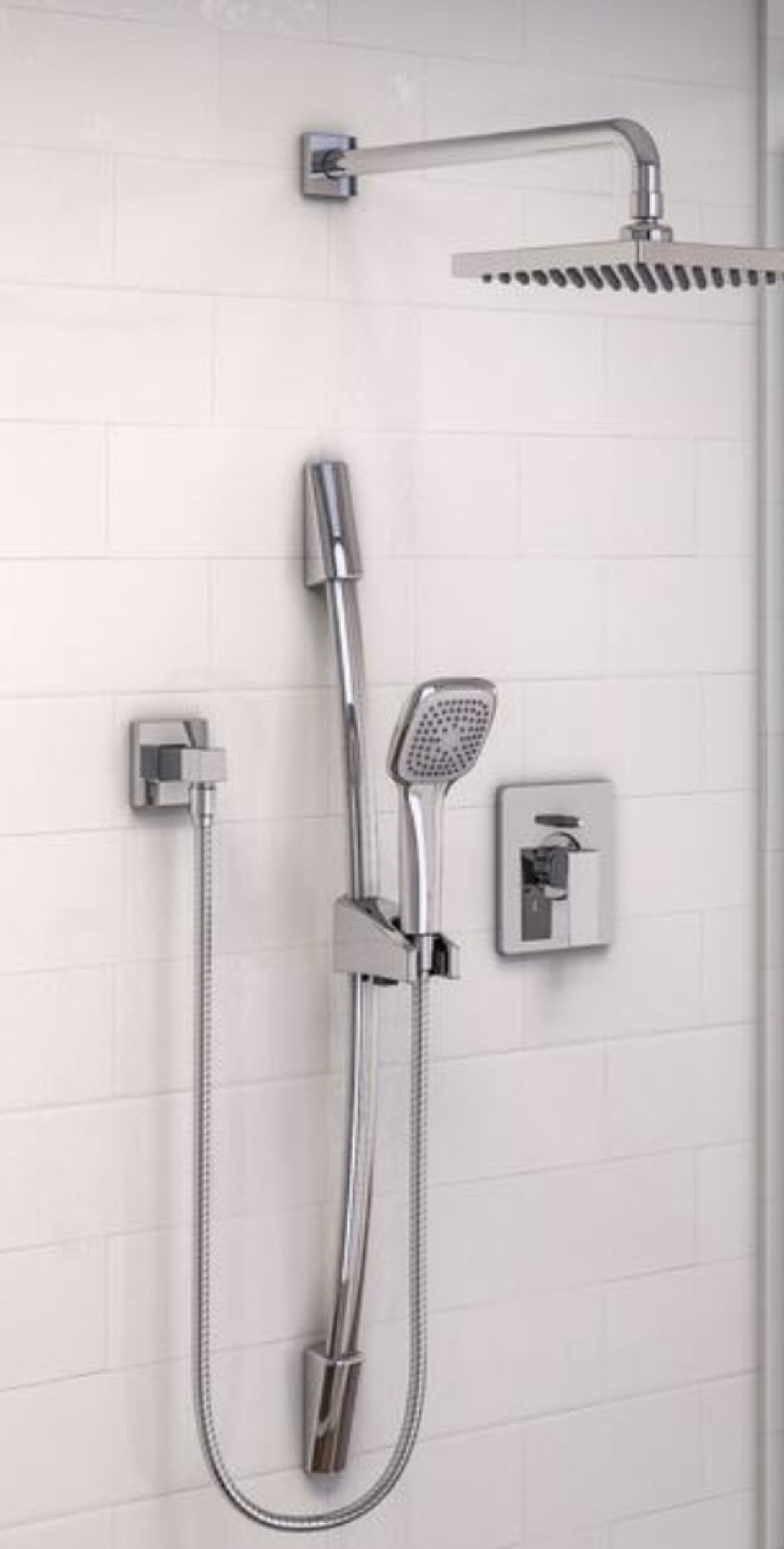Shower Head and Arm Combo Kit