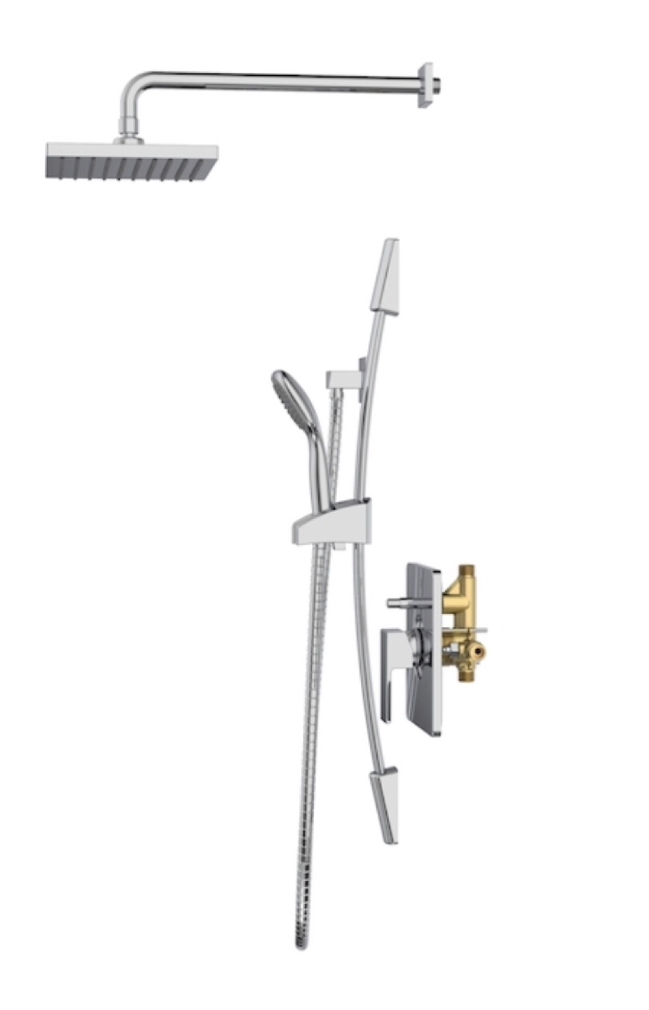 Shower Head and Arm Combo Kit - photo 2