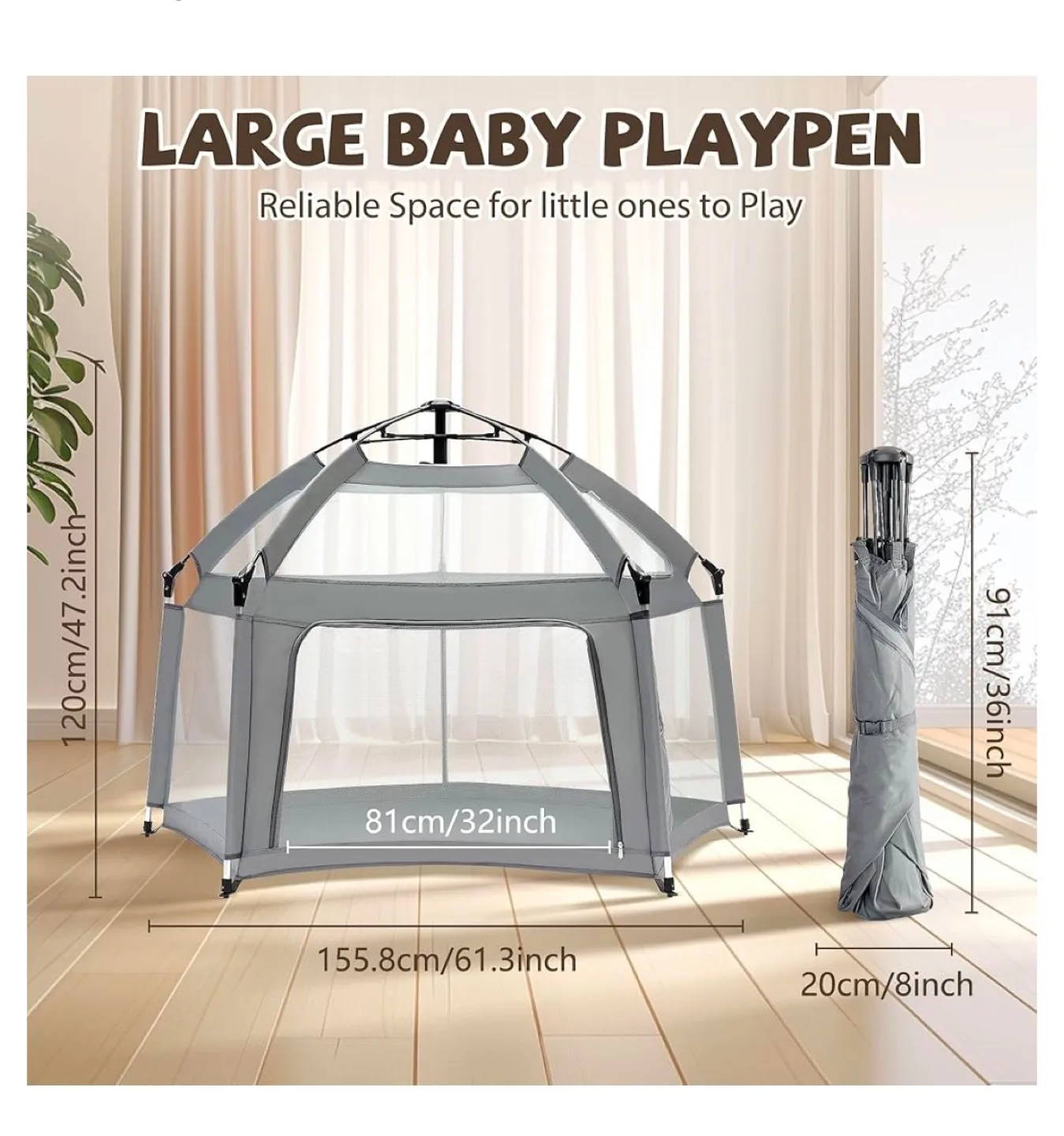 Large baby playpen image indicator(2)