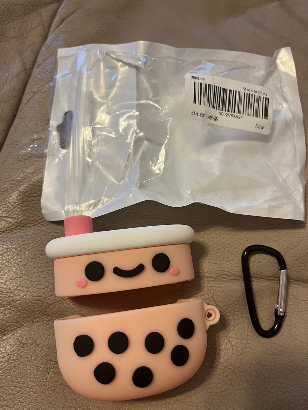 Cute Boba Tea Airpods Case