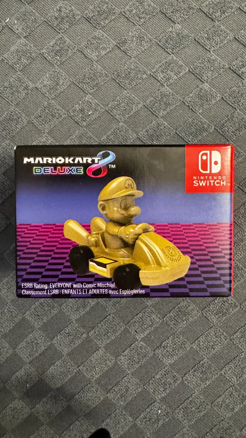 Mario Kart Gold Mario Kart New in Box with Stickers thumbnail