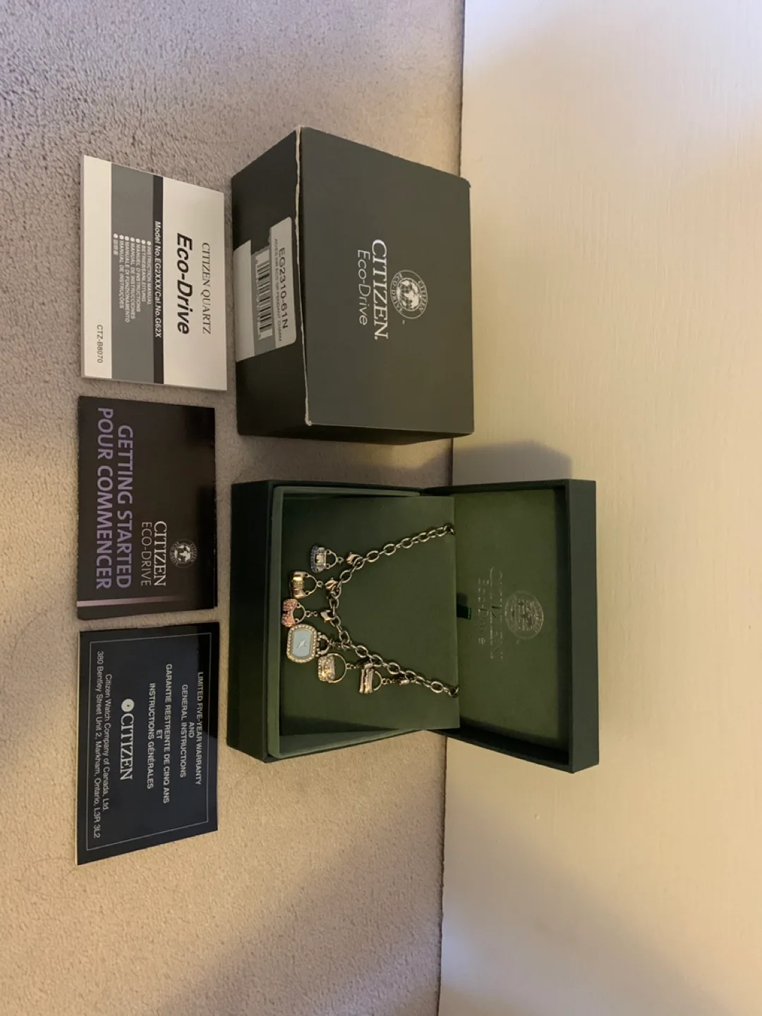 Citizen Eco-Drive Pendant Charm Watch image indicator(5)