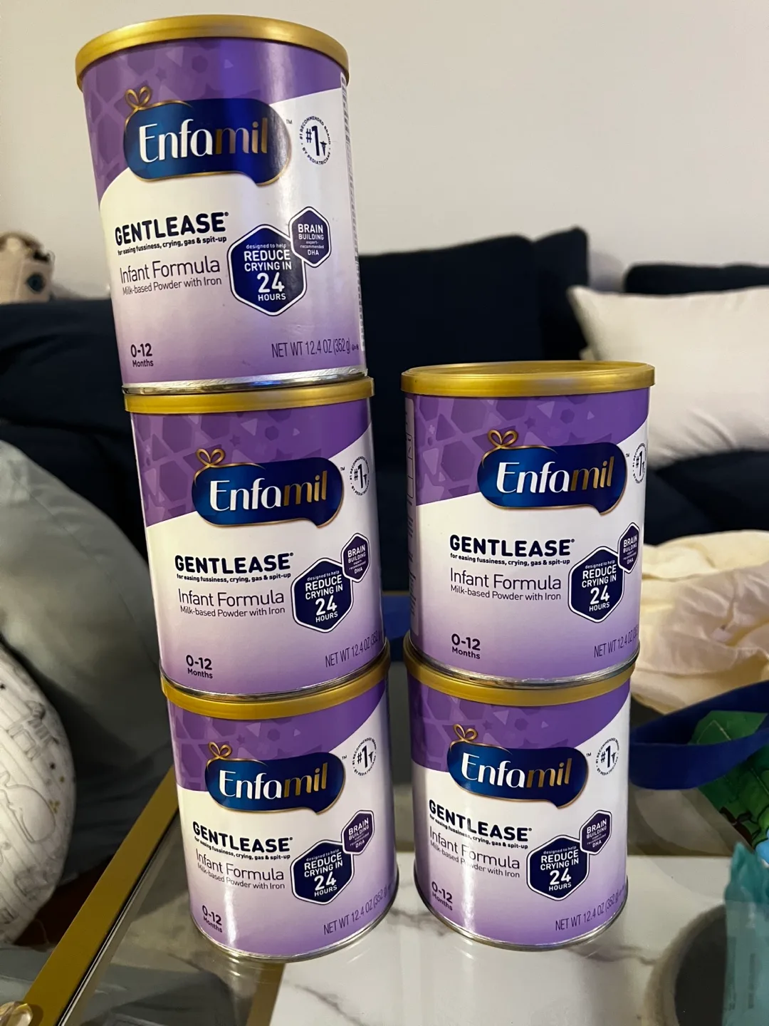 Enfamil Gentlease Infant Formula 0-12 Months thumbnail