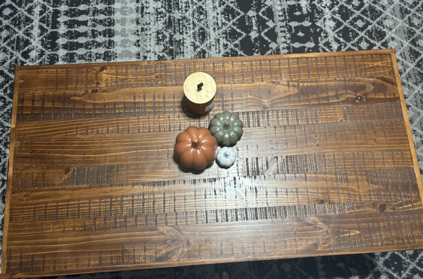 Rustic Wood Coffee Table