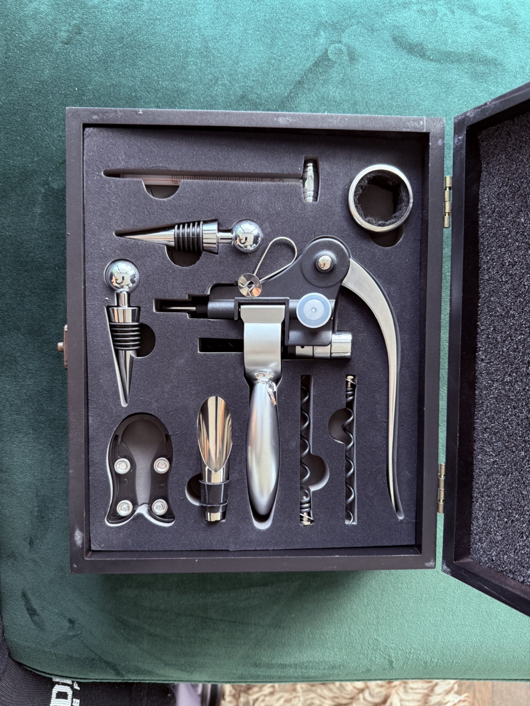 Wine Opener Set in Wooden Box
