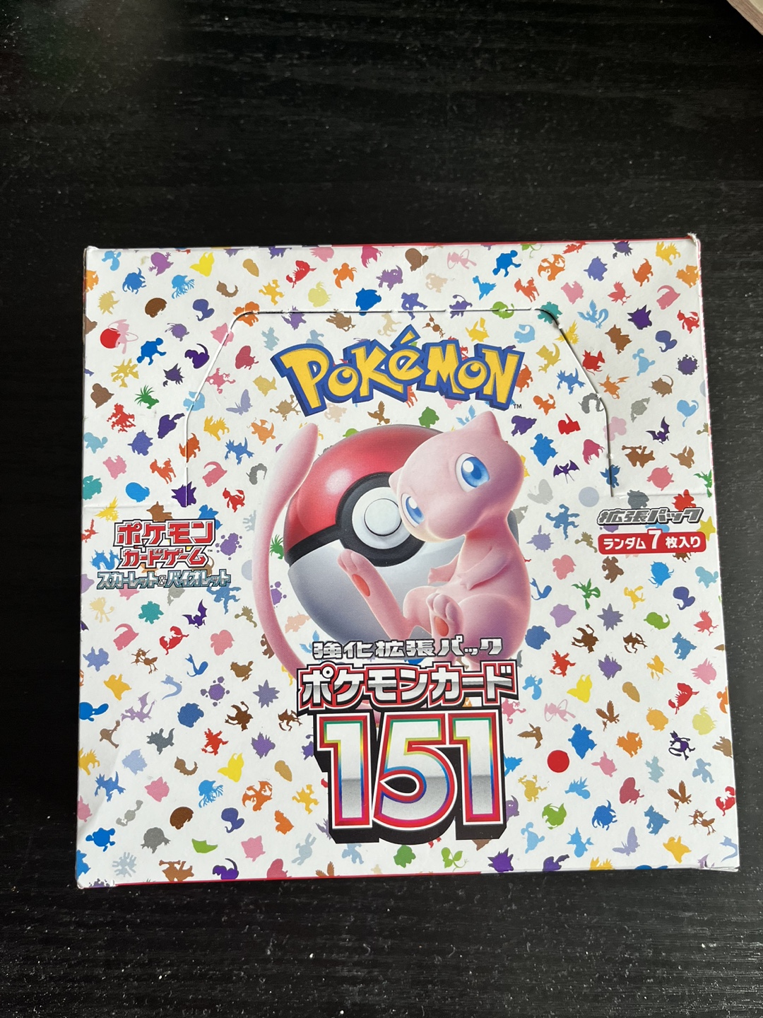 Pokemon 151 Japanese Booster Box