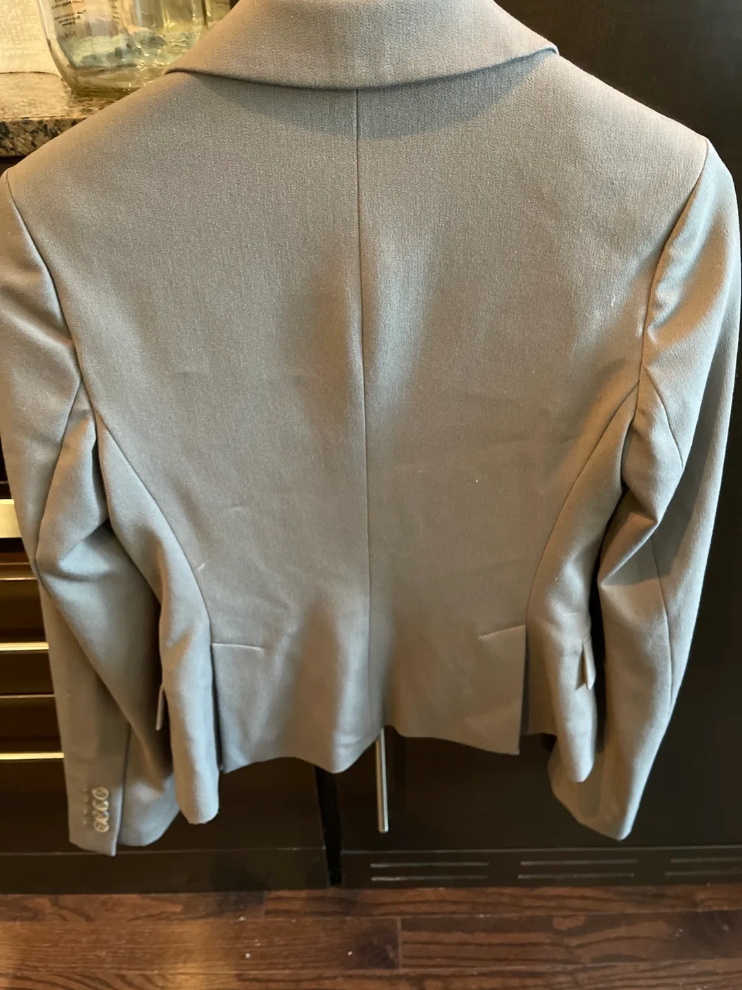 Express Grey Blazer Size 00 image indicator(3)