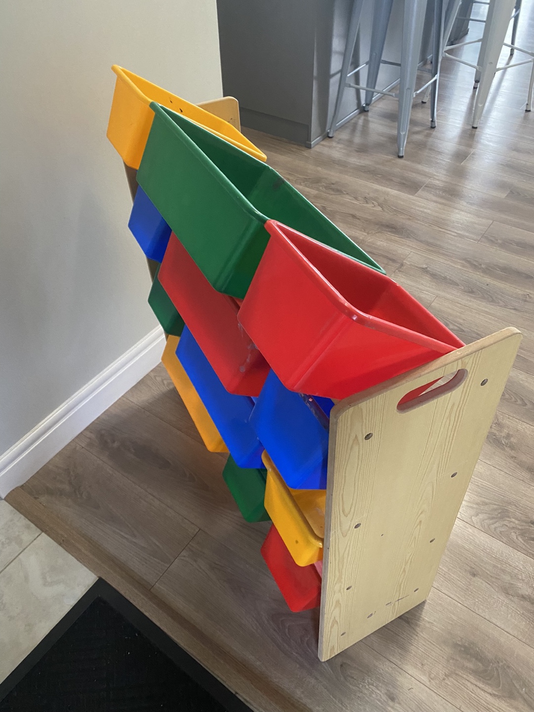 Toy Storage Organizer with Bins - photo 2
