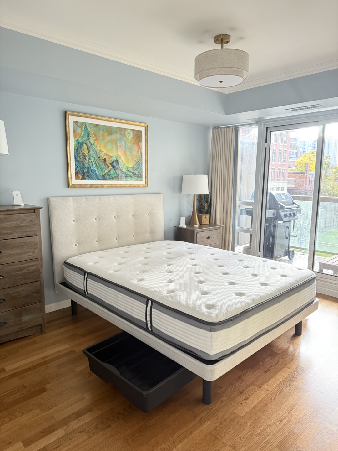 Plush Cooling Gel Hybrid Mattress - Queen size