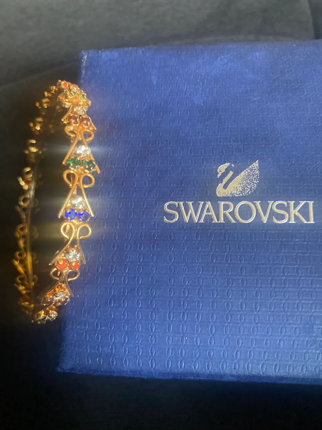 Swarovski Crystal Bangle Bracelet image indicator(2)