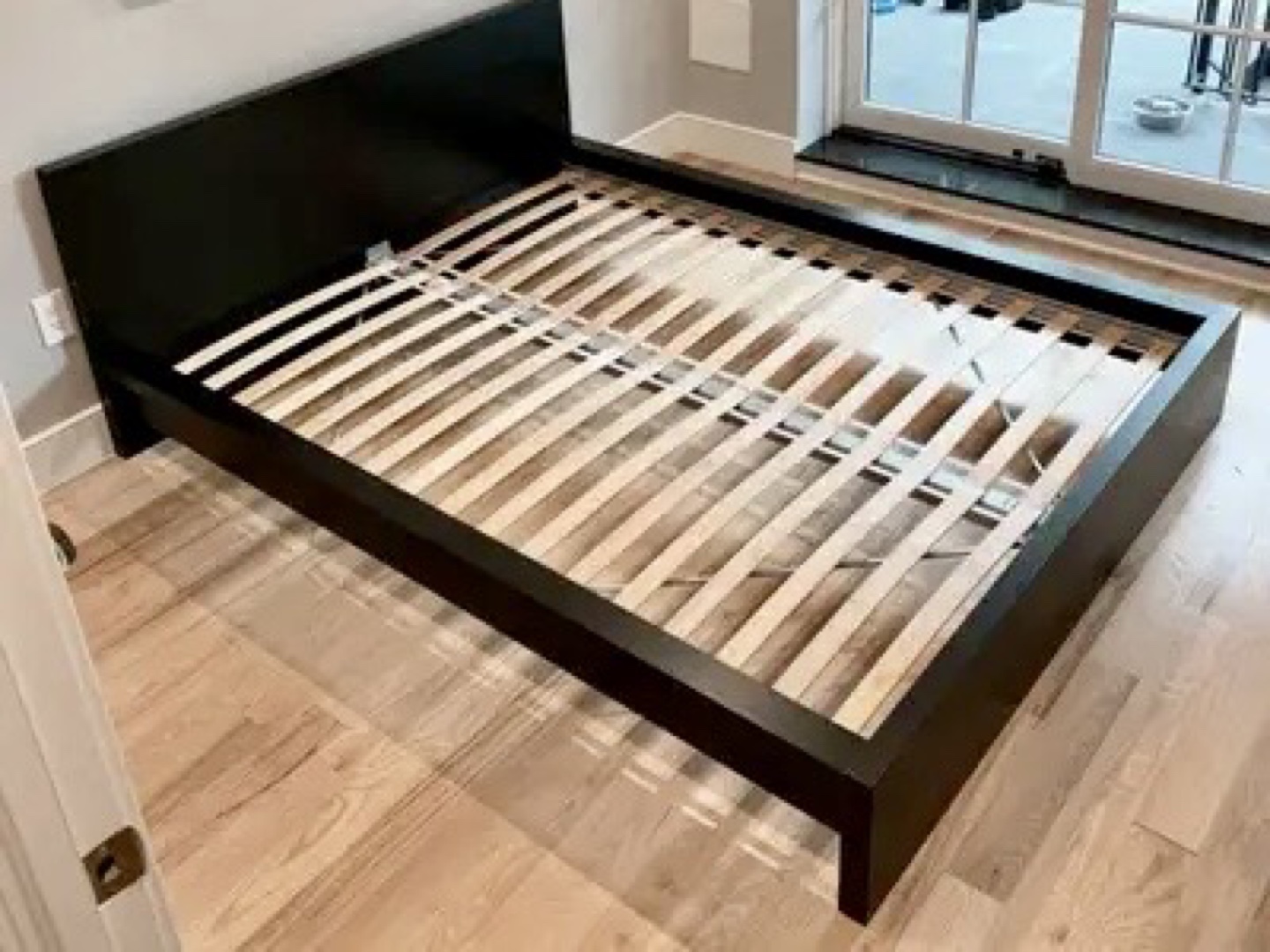 IKEA MALM Queen Bed Frame with Headboard and Storages - photo 2