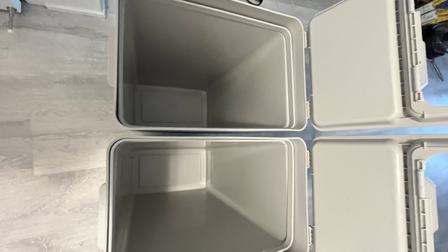IKEA Trash can with lid, 35L × 2 - photo 2