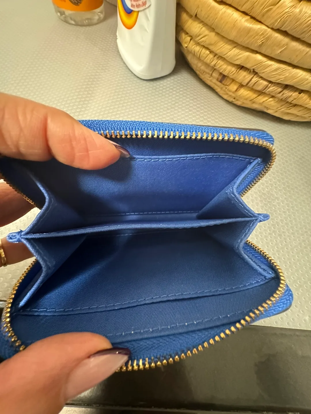 Tory Burch Floral Zip Around Wallet image indicator(2)