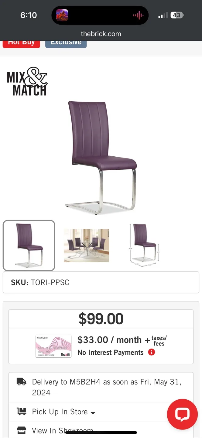 Purple Chair image indicator(2)