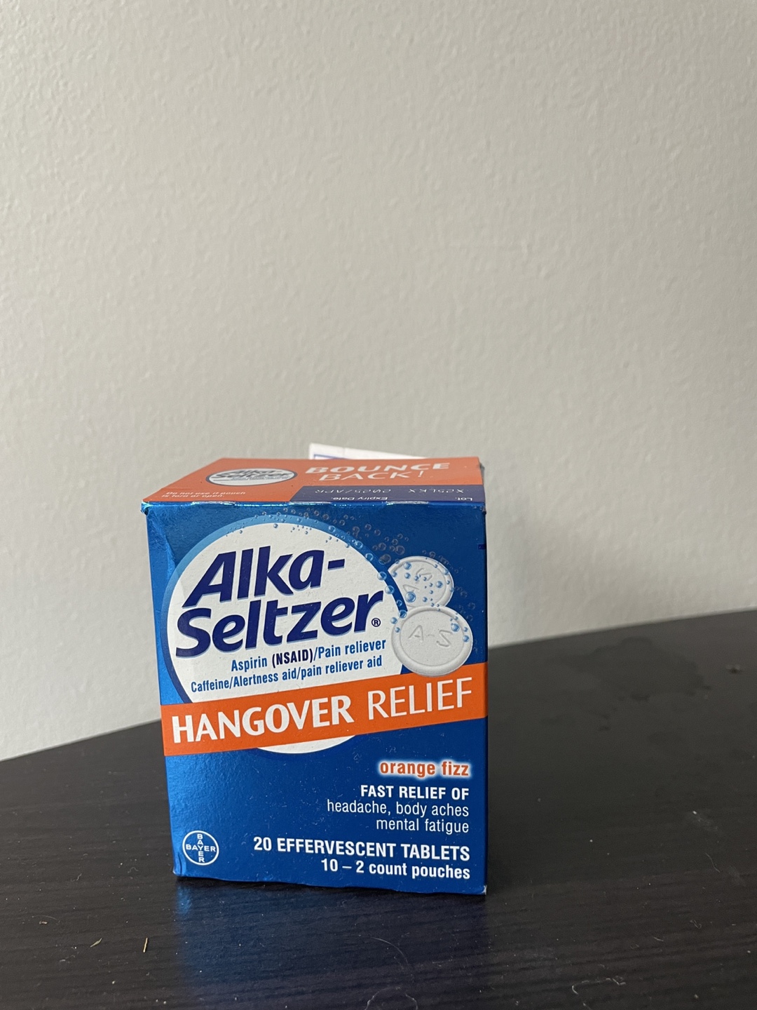 Hangover relief
