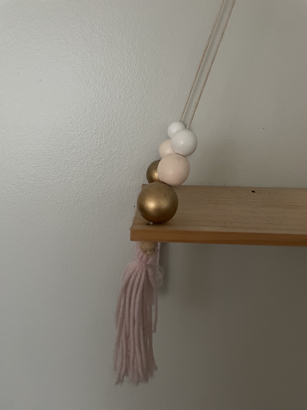 Hanging Shelf with Tassels #freecycle - photo 2