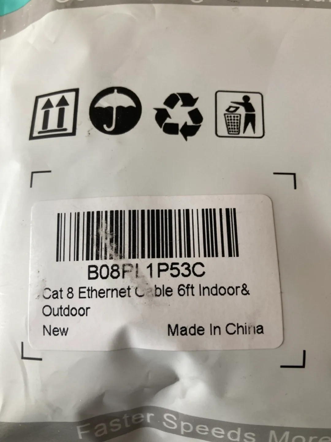 VABOGU Cat 8 Ethernet Cable 6ft Indoor & Outdoor image indicator(3)