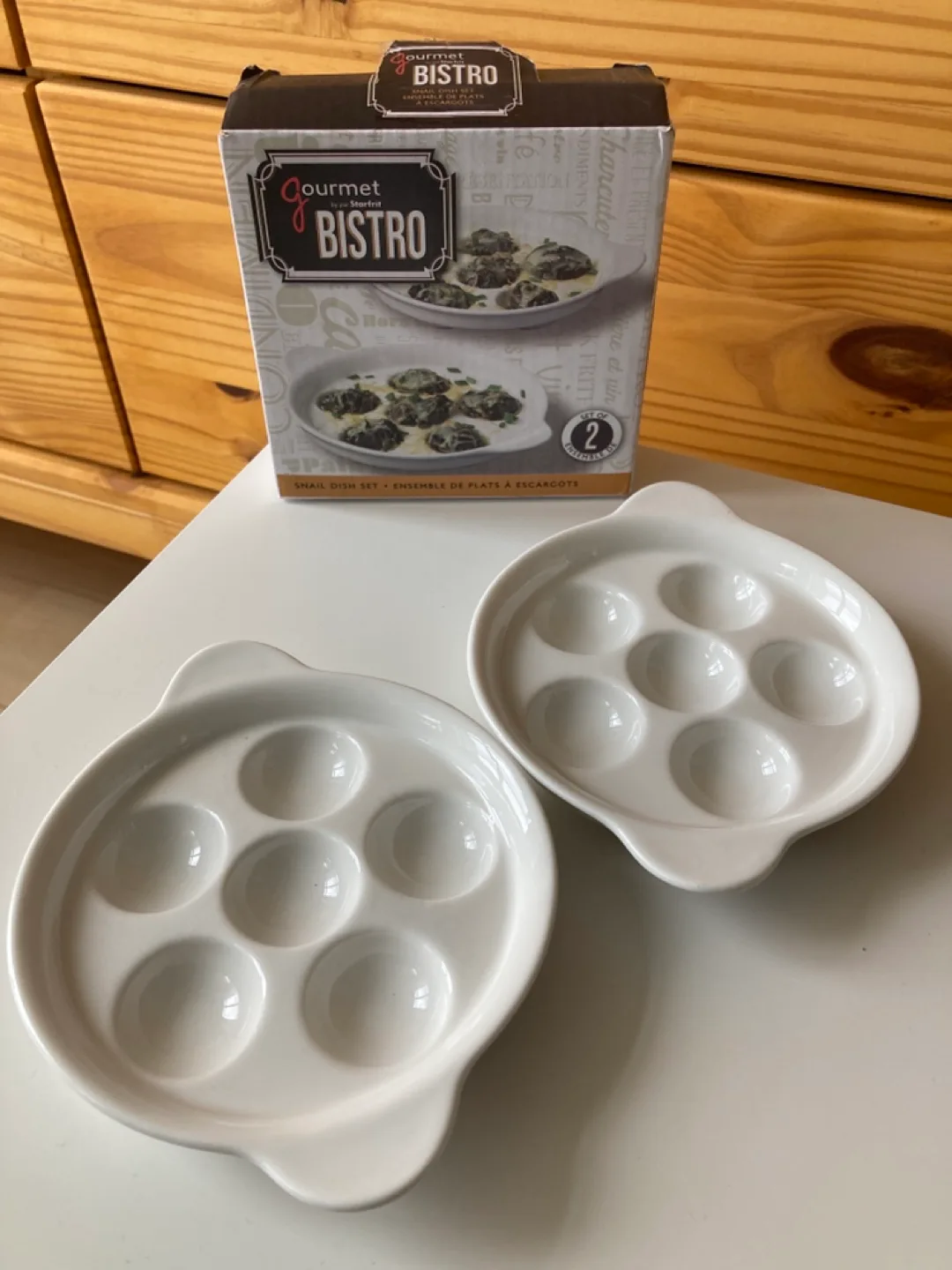 Gourmet Bistro Snail Dish Set image indicator(2)