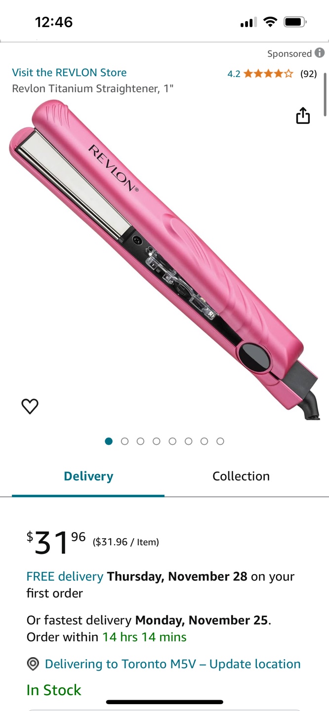 Revlon Titanium 1 inch Hair Straightener - photo 5