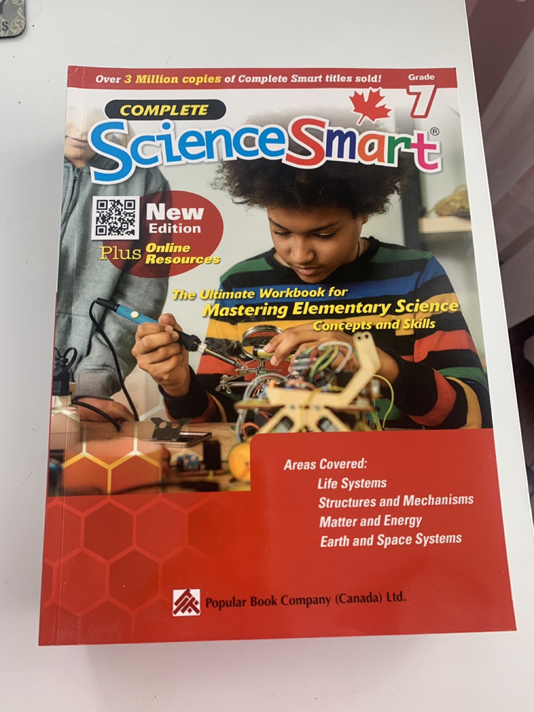 Brand new set of 5 Complete Smart Grade 7 Workbooks