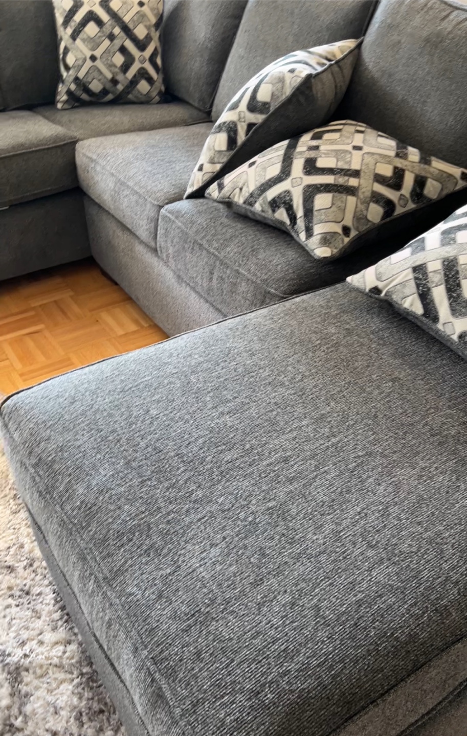 Grey Sectional Sofa - photo 3
