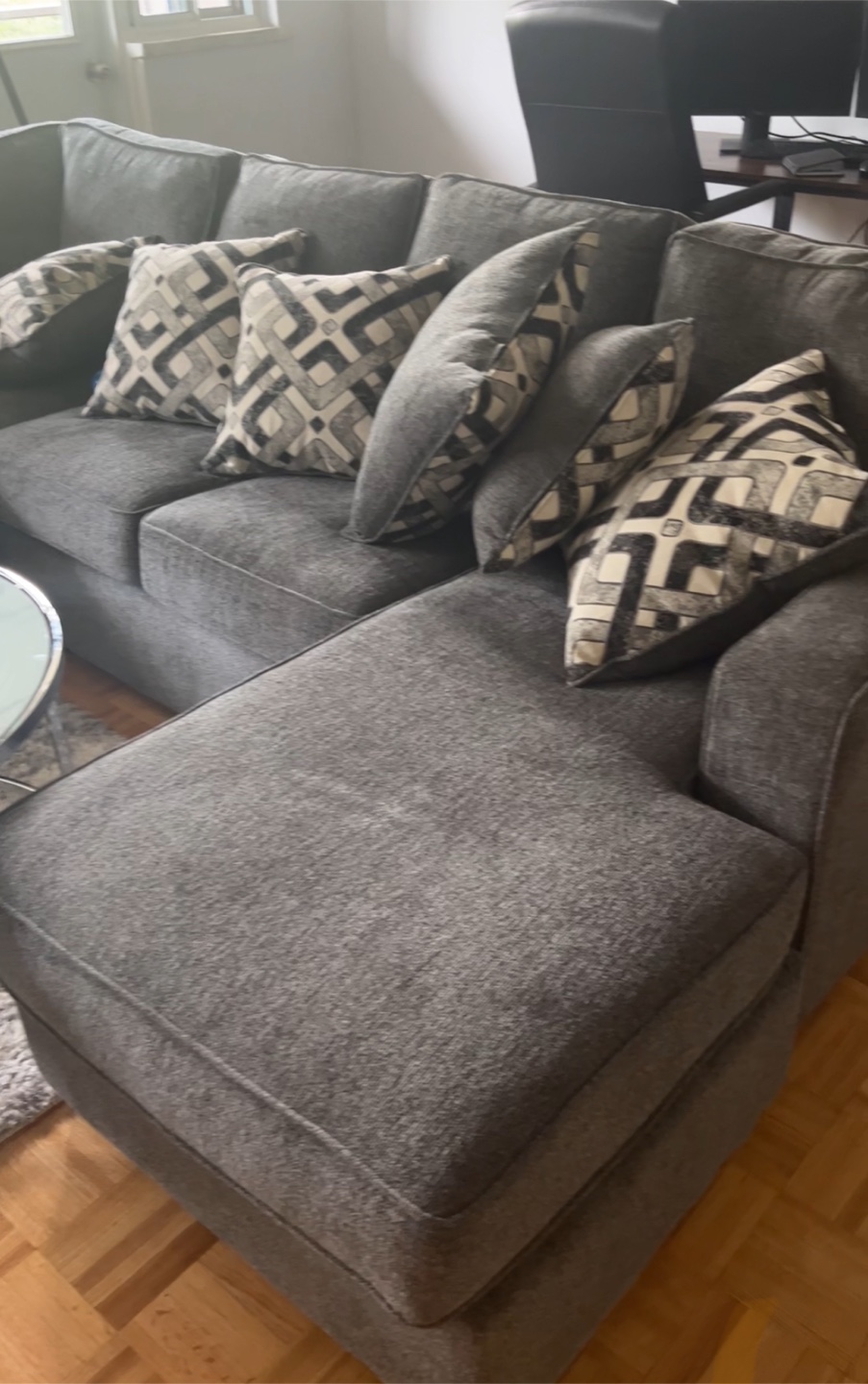 Grey Sectional Sofa - photo 2