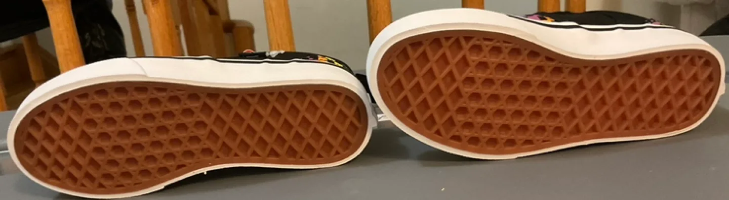 Checkerboard Multi-Coloured Vans Slip-on image indicator(3)