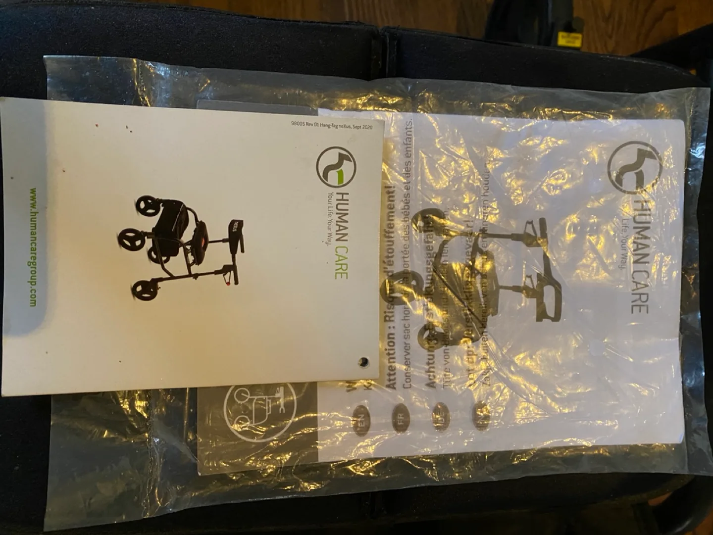 Nexus 3 Rollator Walker with Seat and Basket image indicator(6)