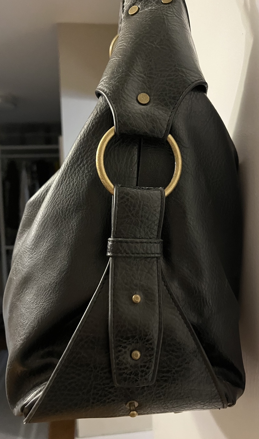 Samsara Black Vegan Leather Tote Bag - photo 4