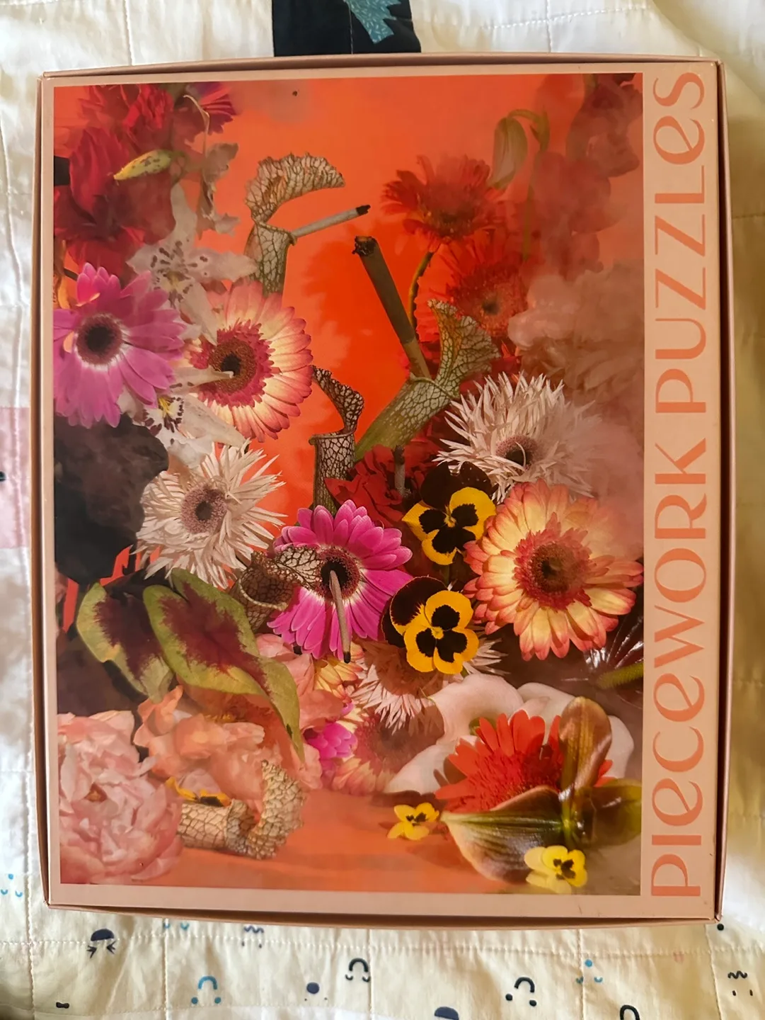 #freecycle New in box 1000 Piece Puzzle - Smoke & Petals thumbnail