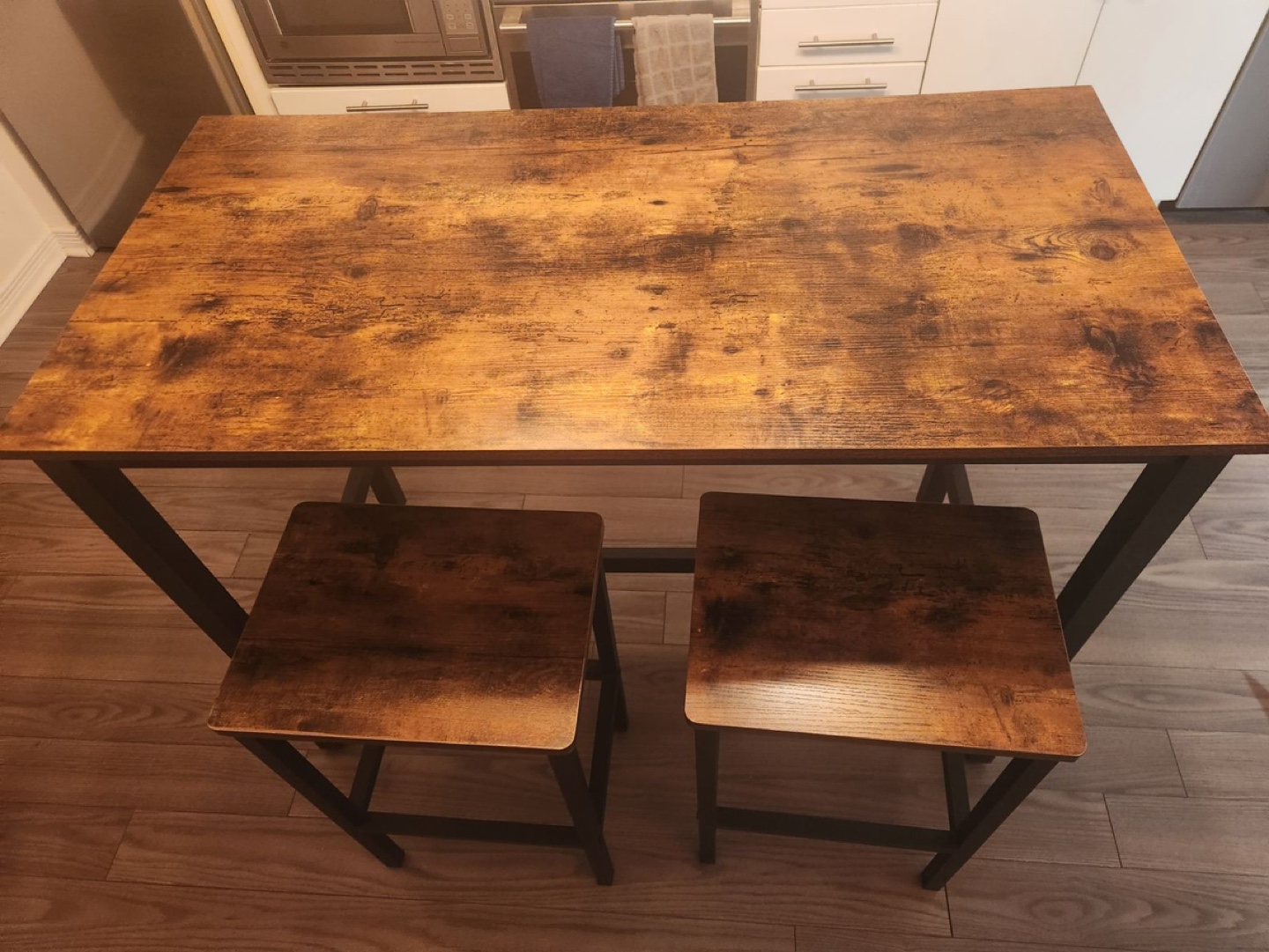 High table and stools - photo 2