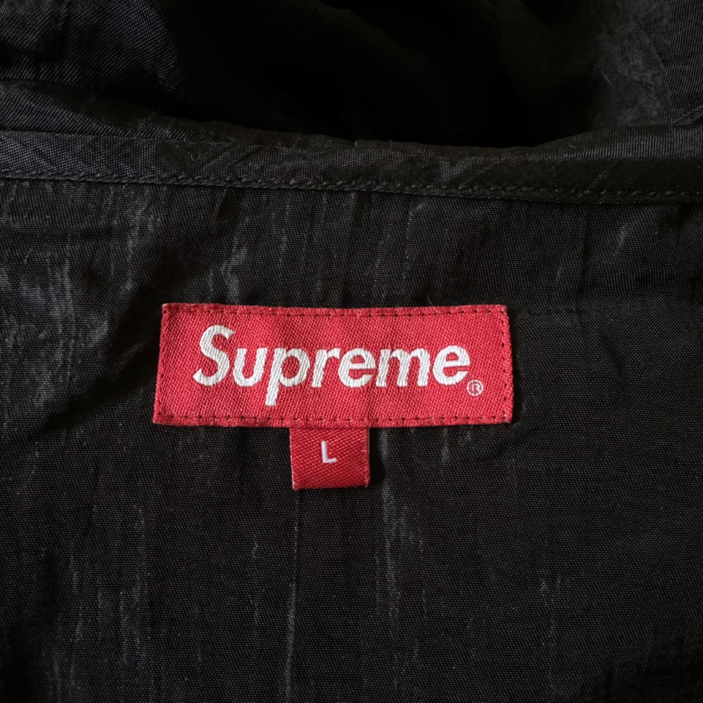 Supreme Black Nylon Jacket Size L - photo 4