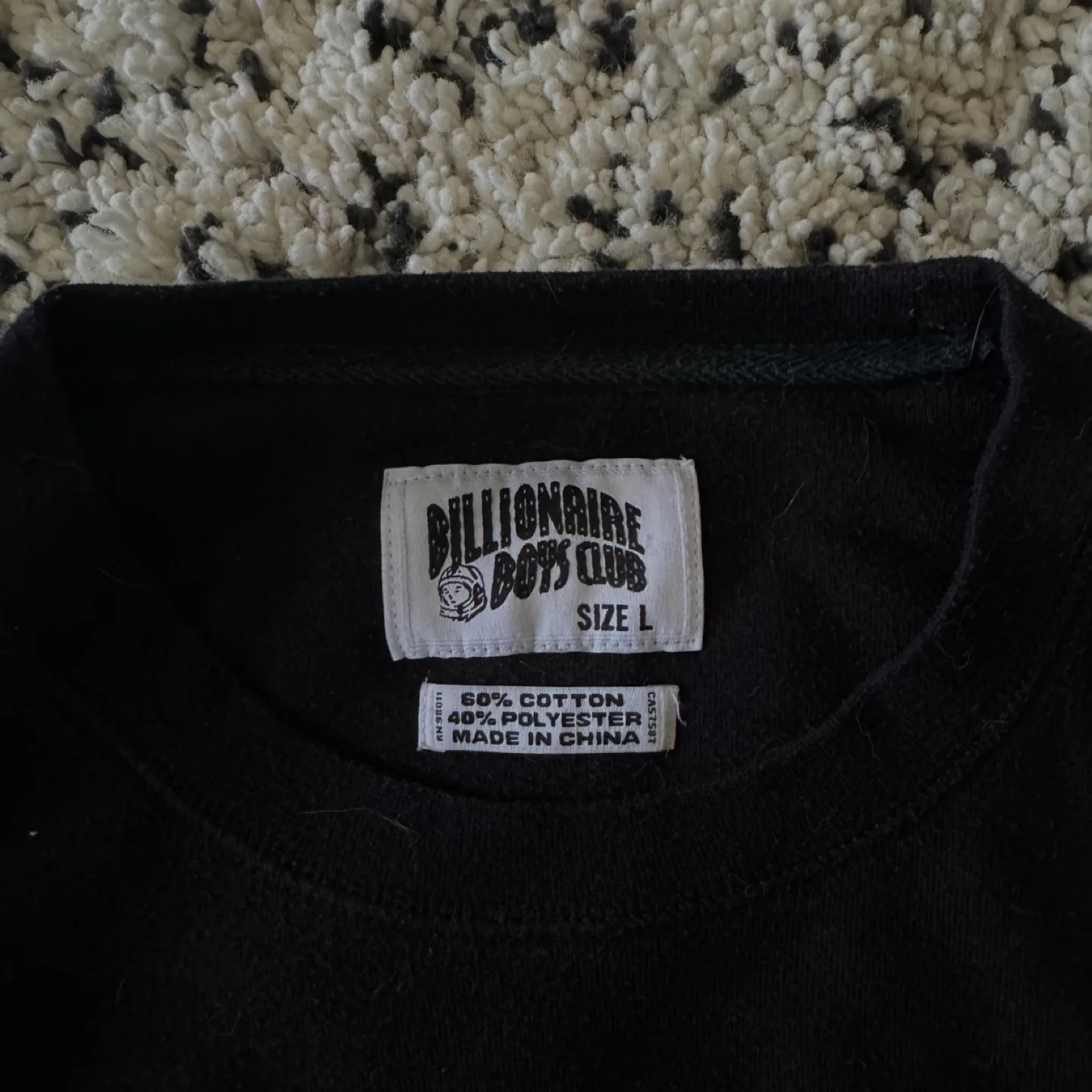Billionaire Boys Club Black Crewneck Sweatshirt Size L image indicator(3)