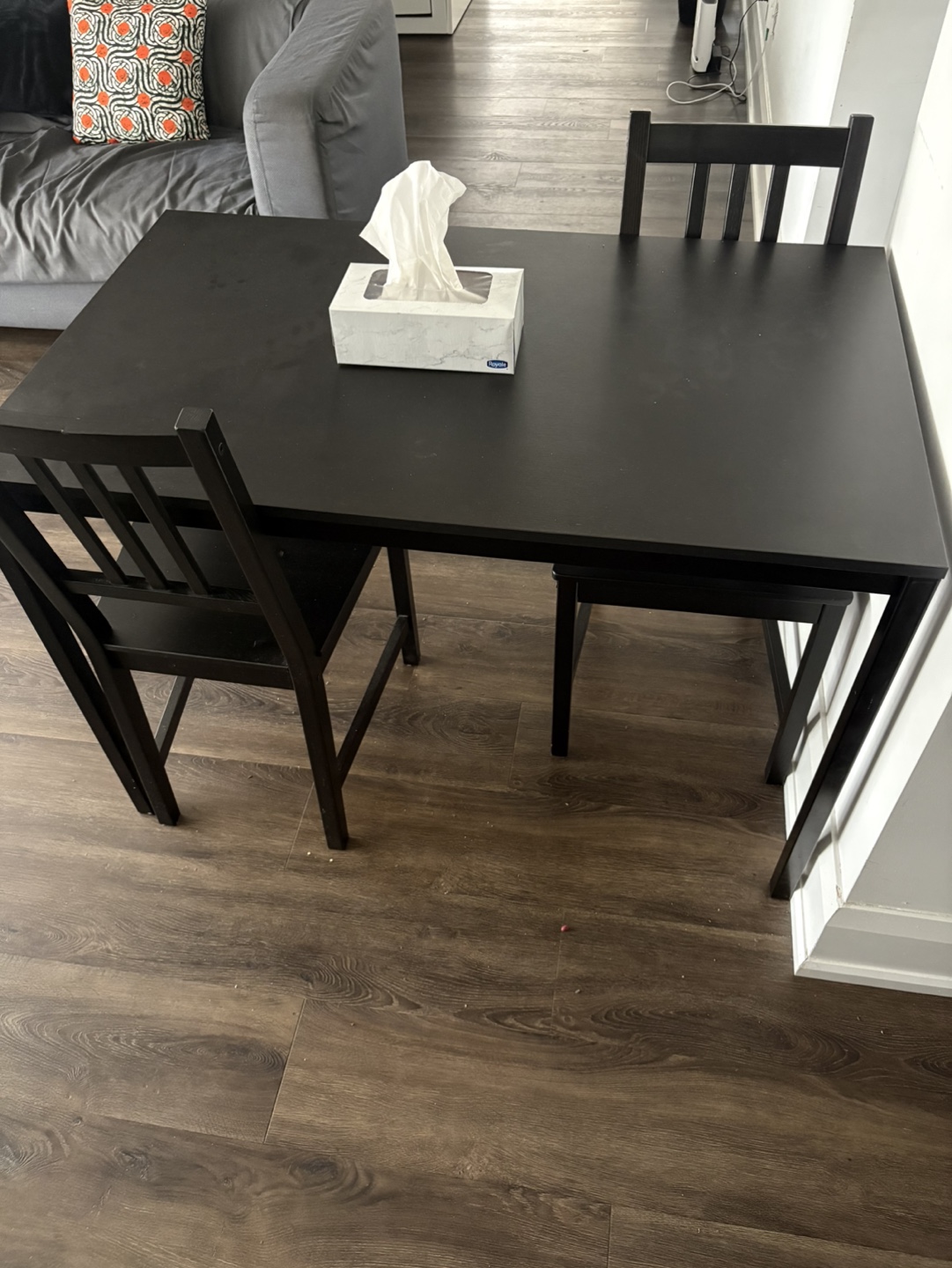 IKEA Sandberg Table and Two Chairs - photo 2