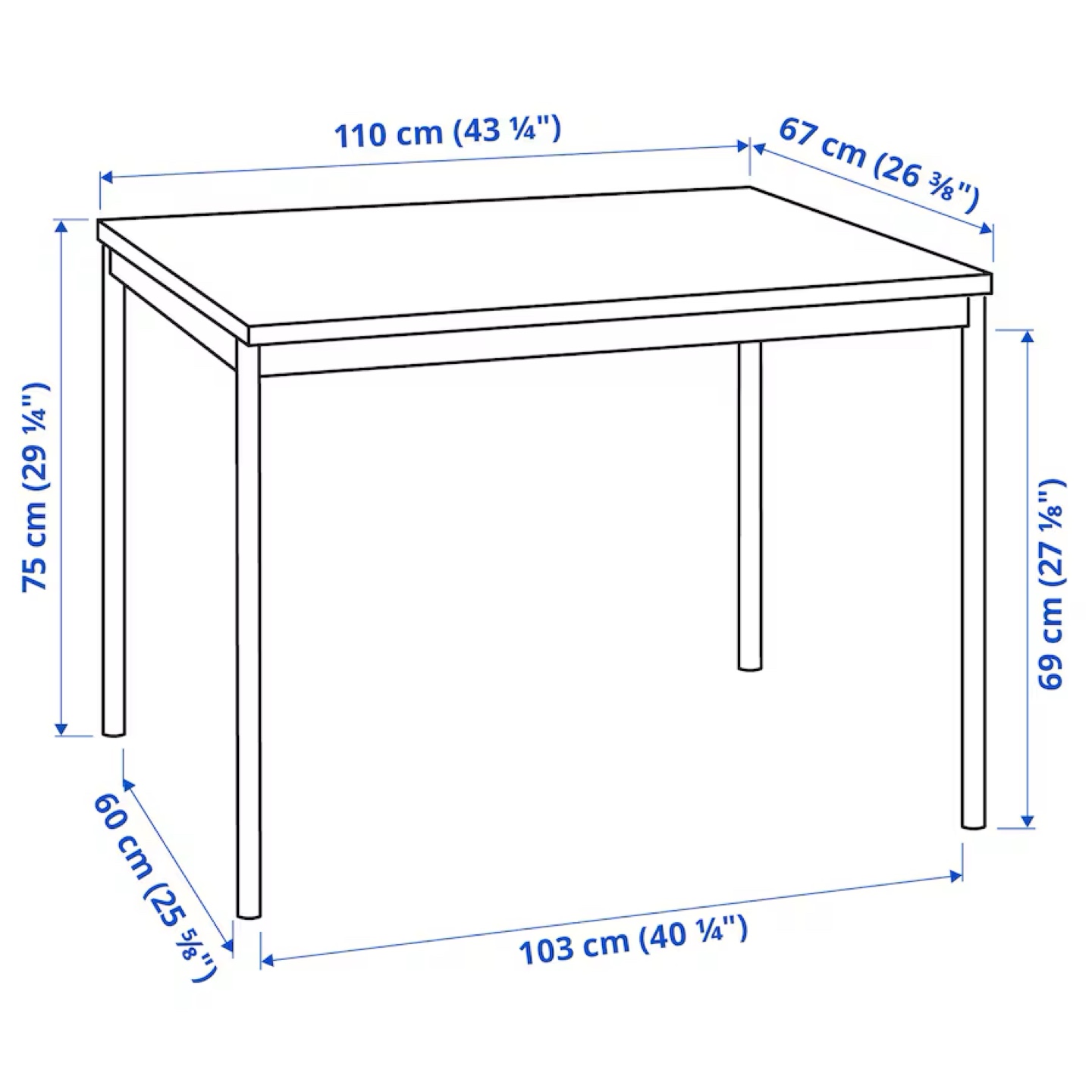 IKEA Sandberg Table and Two Chairs - photo 4