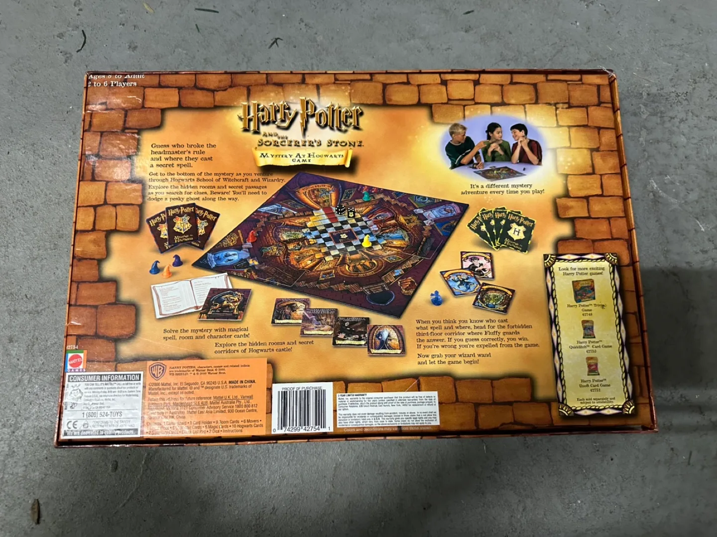 Harry Potter Mystery at Hogwarts Board Game image indicator(2)