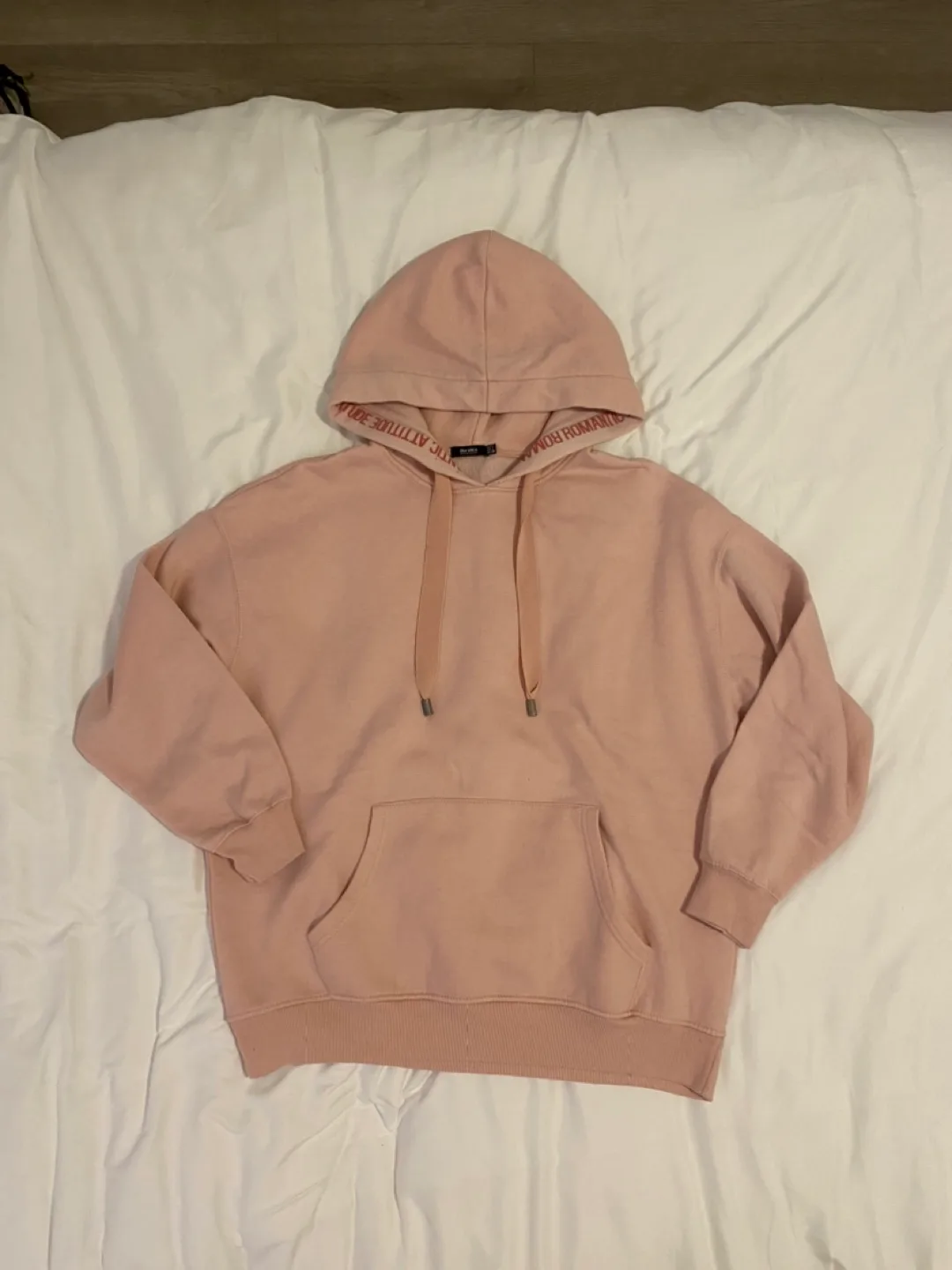 Pink Bershka Hoodie thumbnail