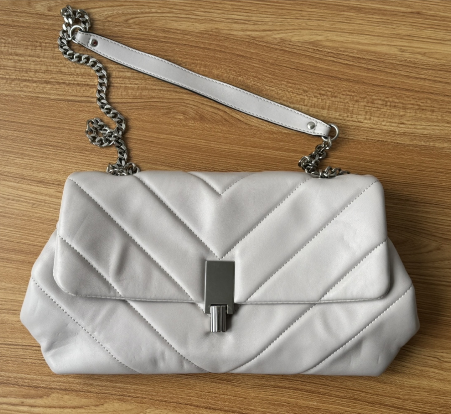 Light grey Chain Bag - photo 4