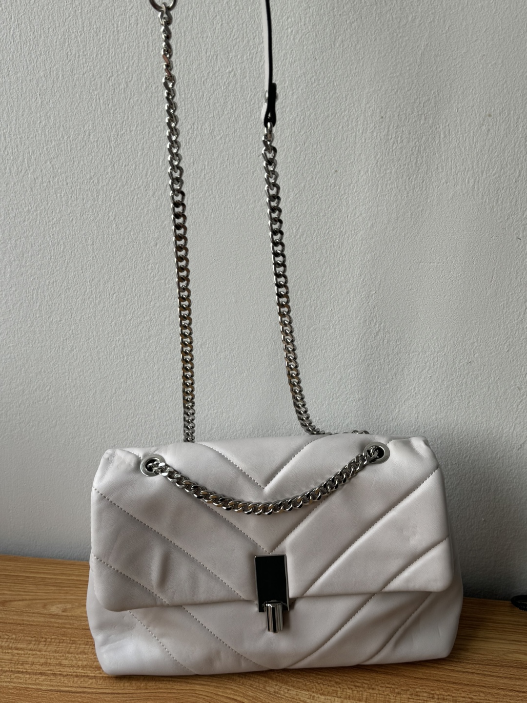 Light grey Chain Bag - photo 3