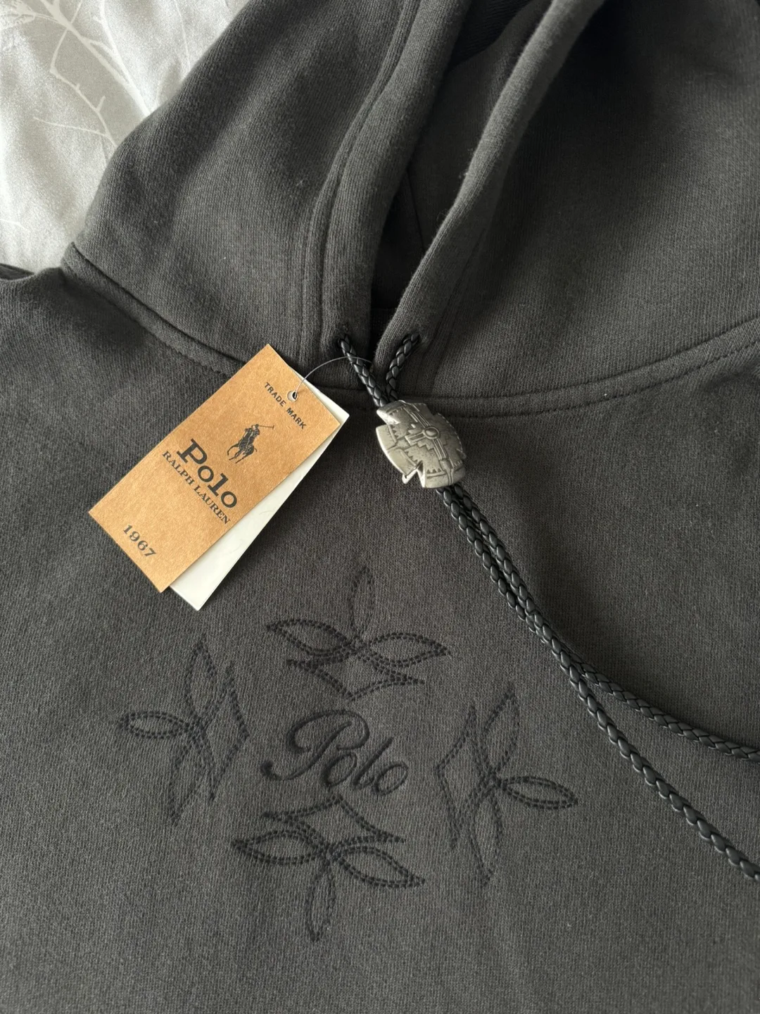 Polo Ralph Lauren Black Hoodie Dress image indicator(2)