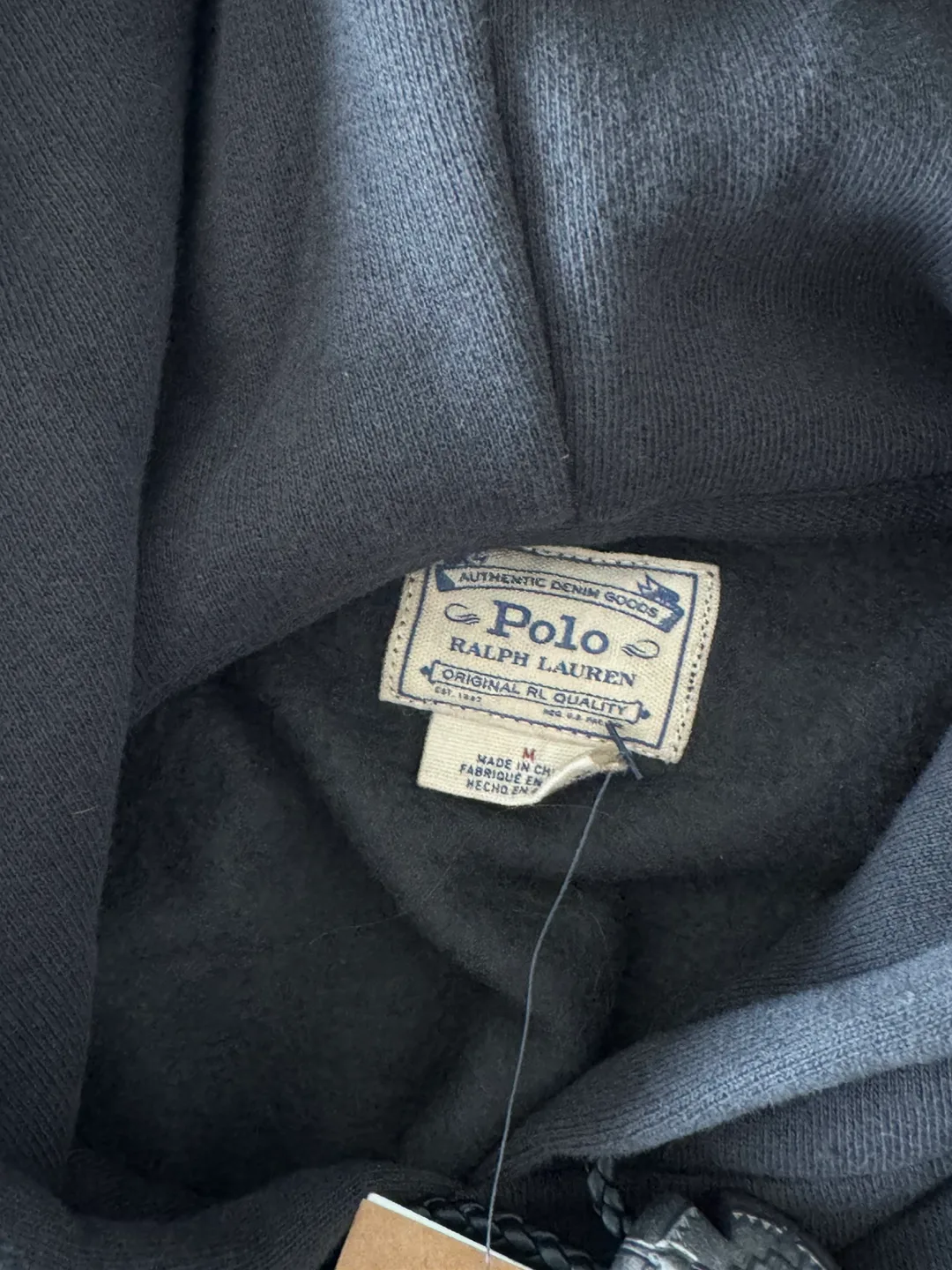 Polo Ralph Lauren Black Hoodie Dress image indicator(4)