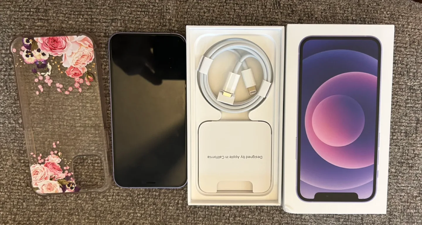 iPhone 12 Purple 64 gb image indicator(9)