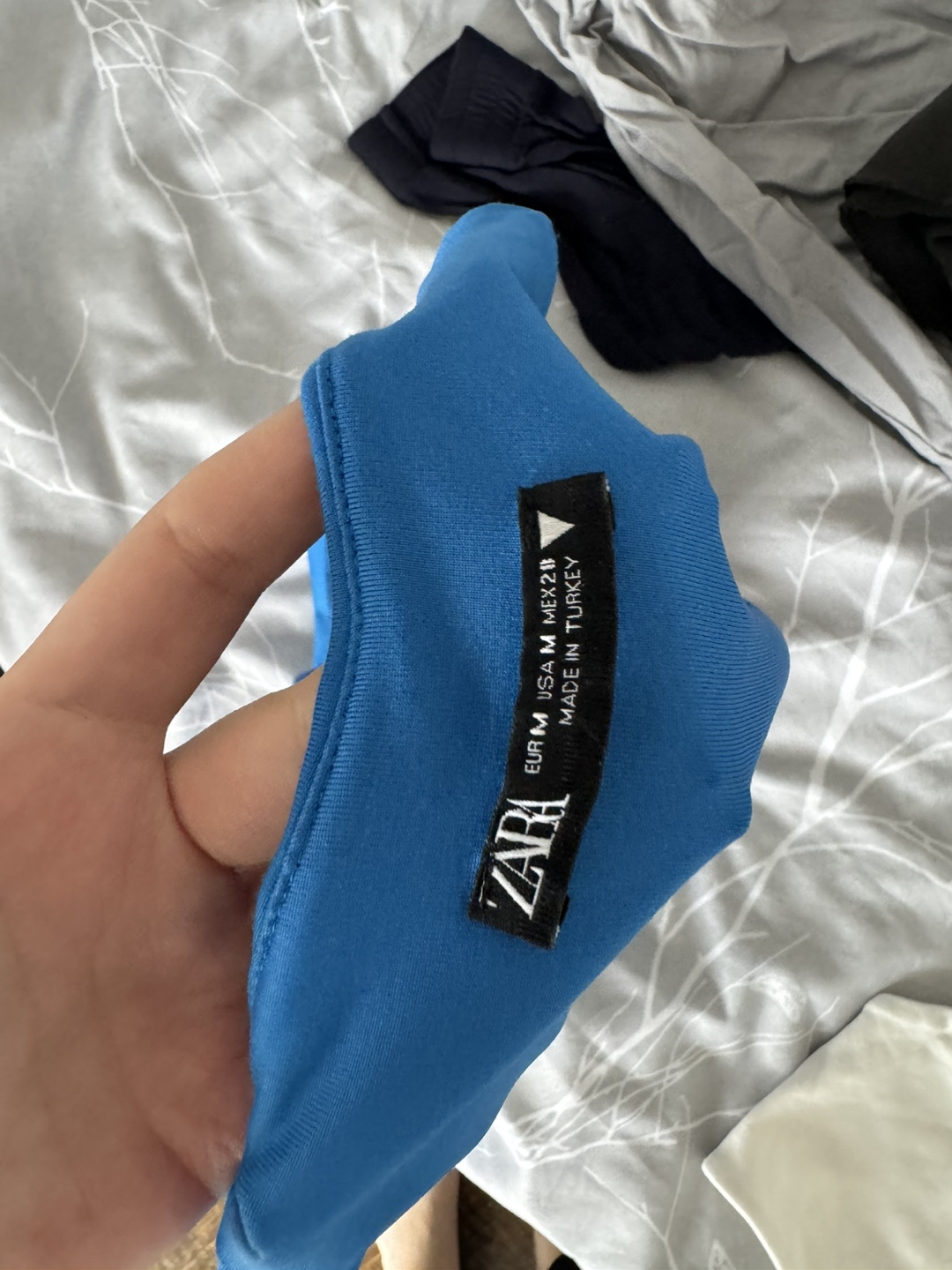 Zara Blue Bodysuit - photo 4